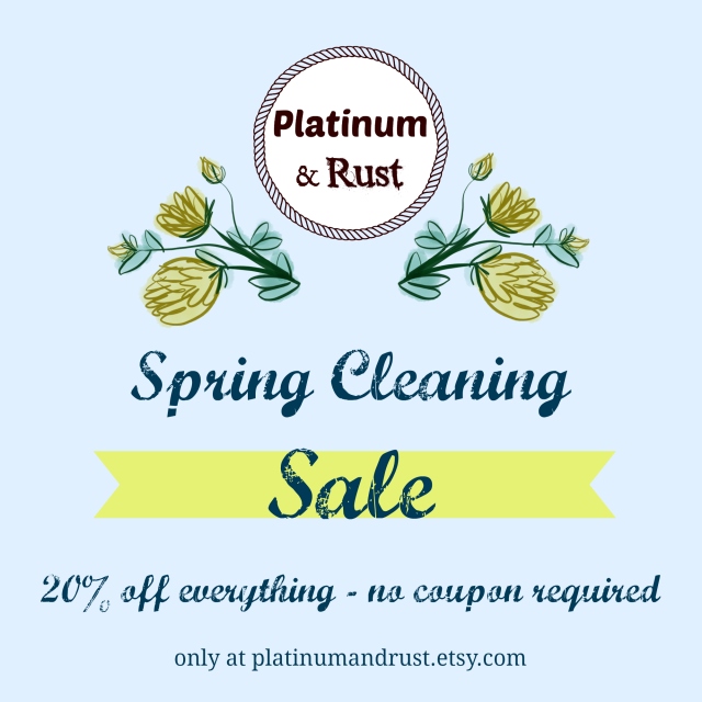 spring cleaning sale